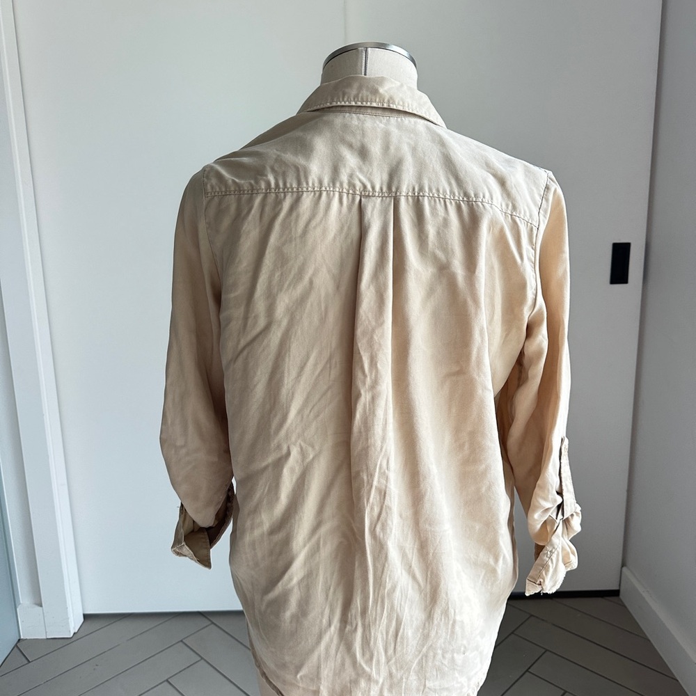 Levi's Cream Button-Up Shirt - Picture 5 of 6